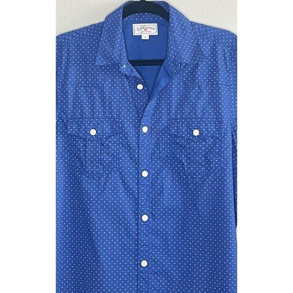 LEE COOPER EAST LONDON MEN'S BUTTON UP SHIRT SIZE M - Picture 6 of 7